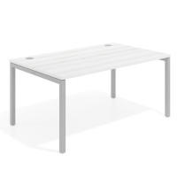 Mesa de dirección Kube fondo 100cm estructura aluminio - ALBO, 140x100