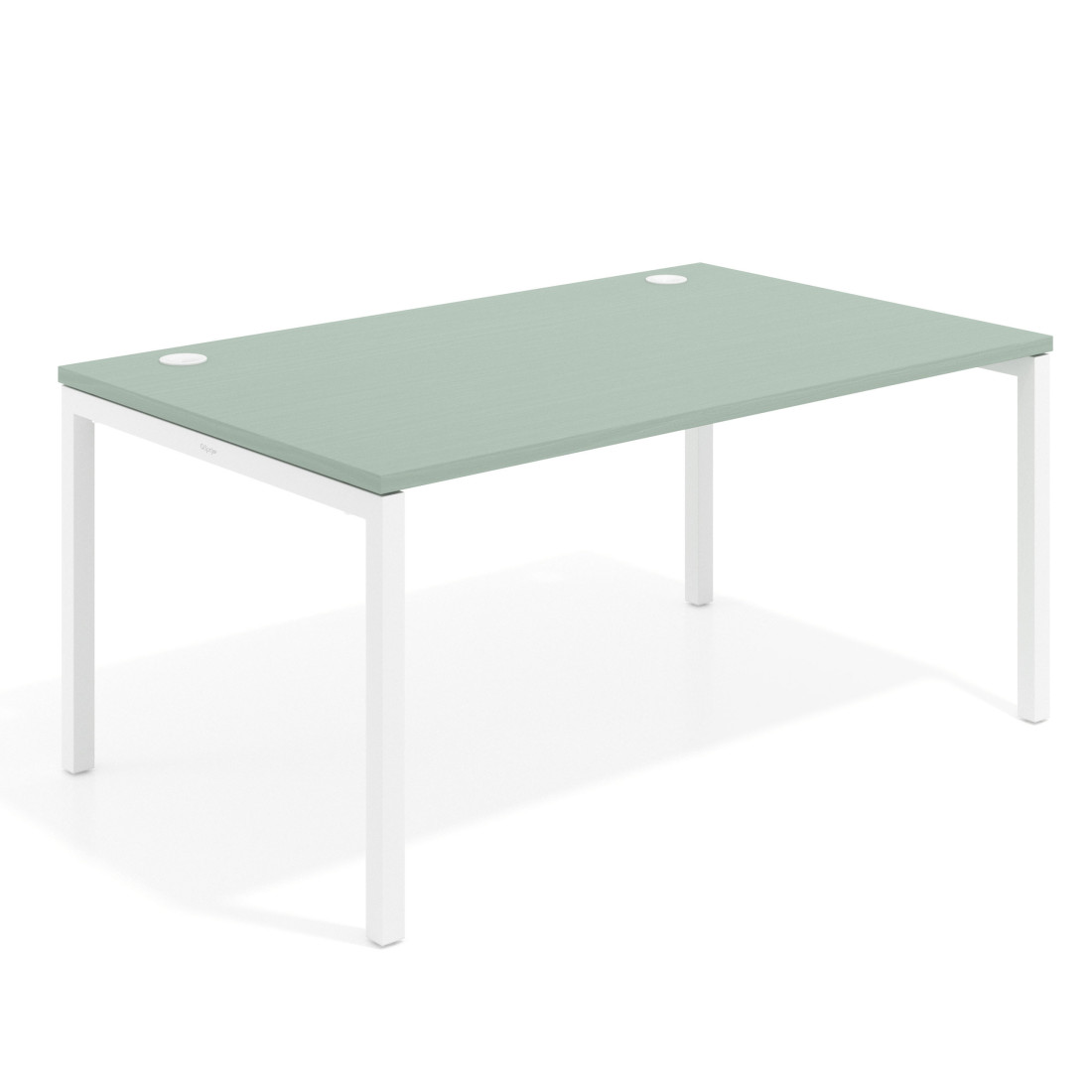 mesa de escritorio 100x100 iris kube mesa individual fondo 100cm recto 1