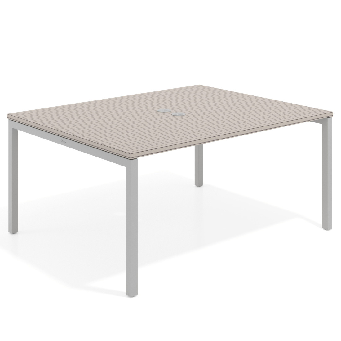 mesa co working 120x126 rayado coco kube mesa coworking fondo 126cm recto 1