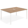 mesa co working 120x126 naturale kube mesa coworking fondo 126cm recto 1