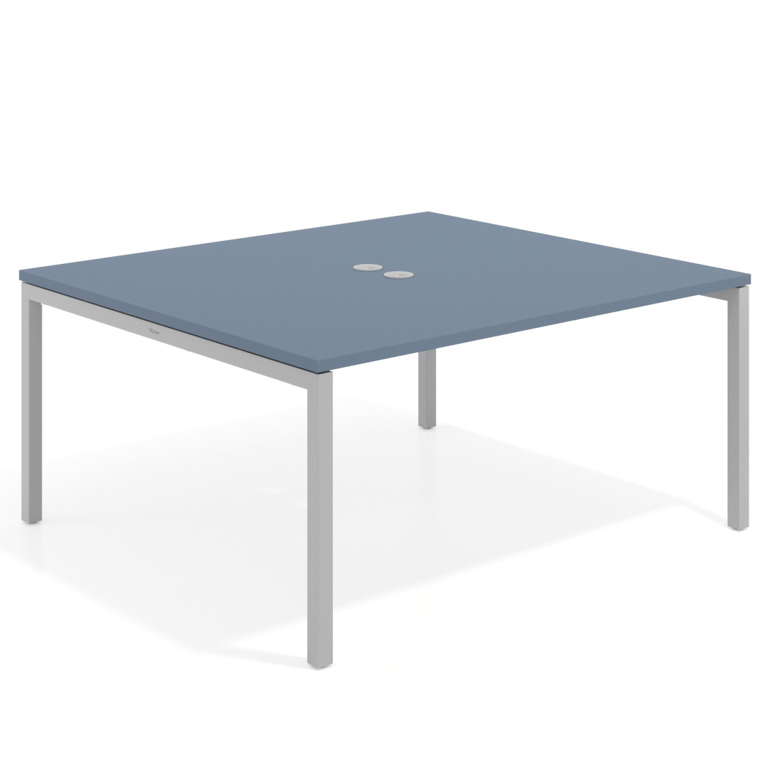 mesa co working 120x142 azul talco kube mesa coworking fondo 142cm recto 1