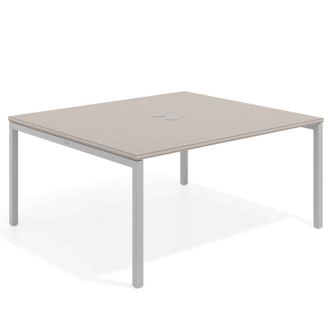 mesa co working 120x142 rayado coco kube mesa coworking fondo 142cm recto 1