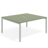 mesa co working 120x142 rayado sauce kube mesa coworking fondo 142cm recto 1
