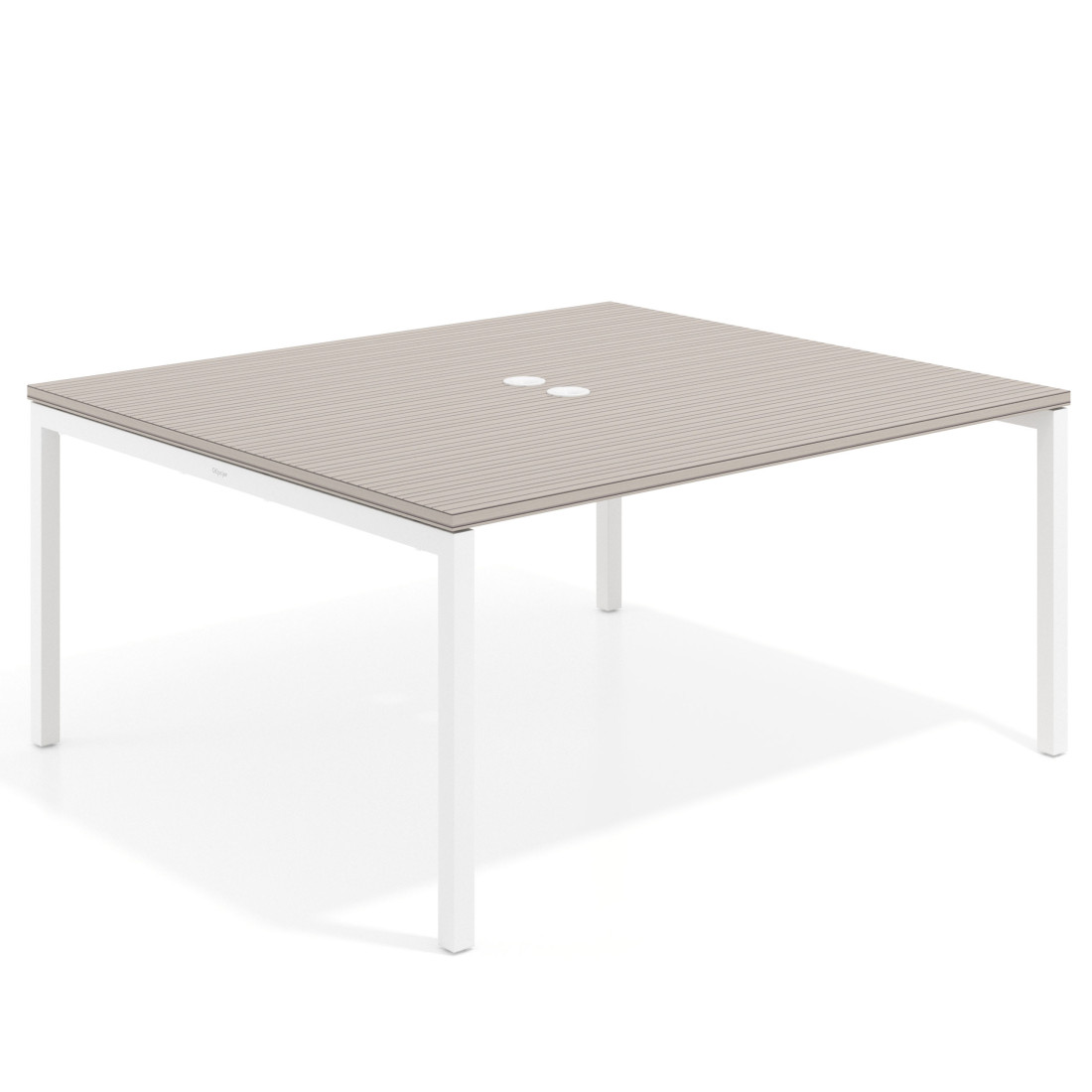 mesa co working 120x142 rayado coco kube mesa coworking fondo 142cm recto 1