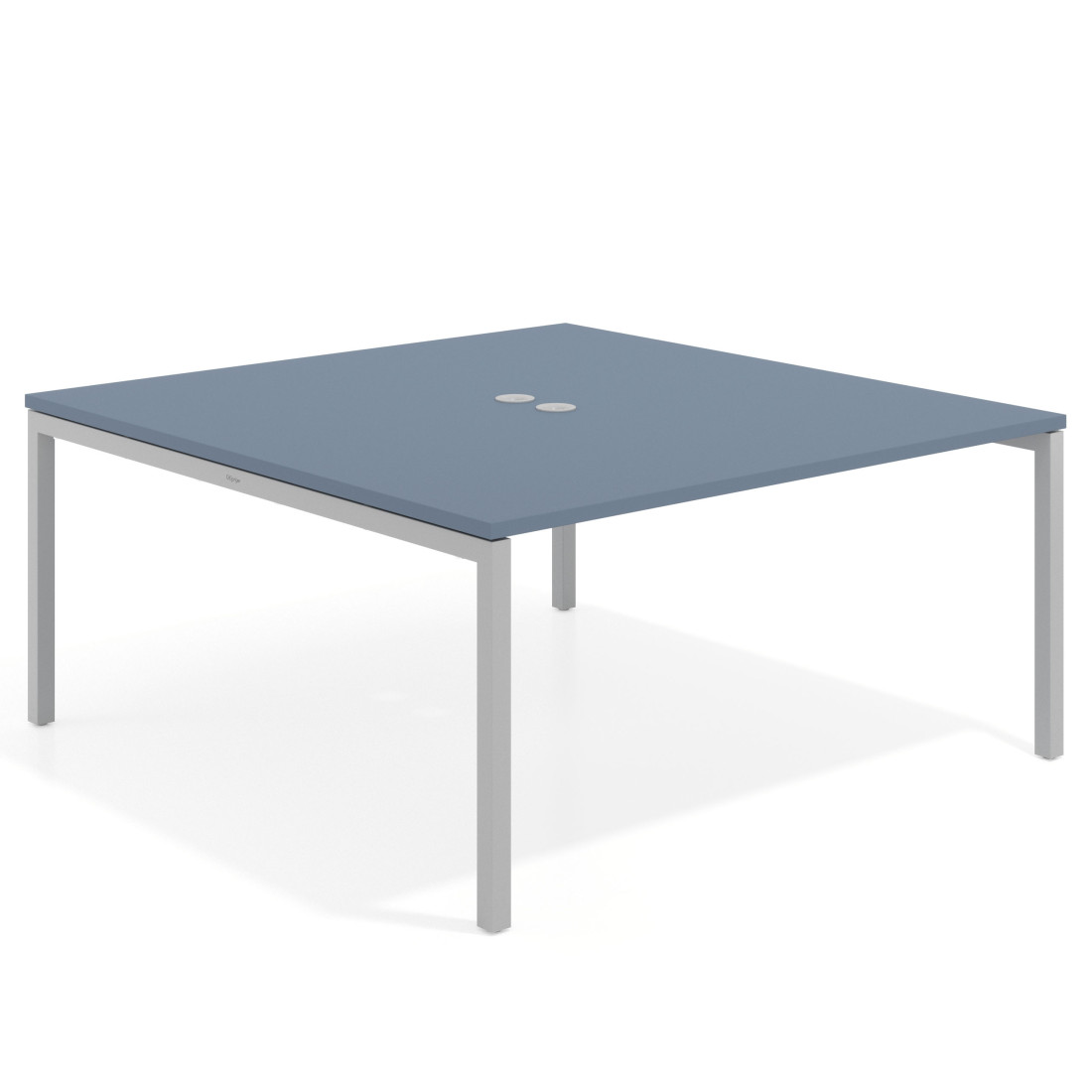 mesa co working 120x166 azul talco kube mesa coworking fondo 166cm recto 1