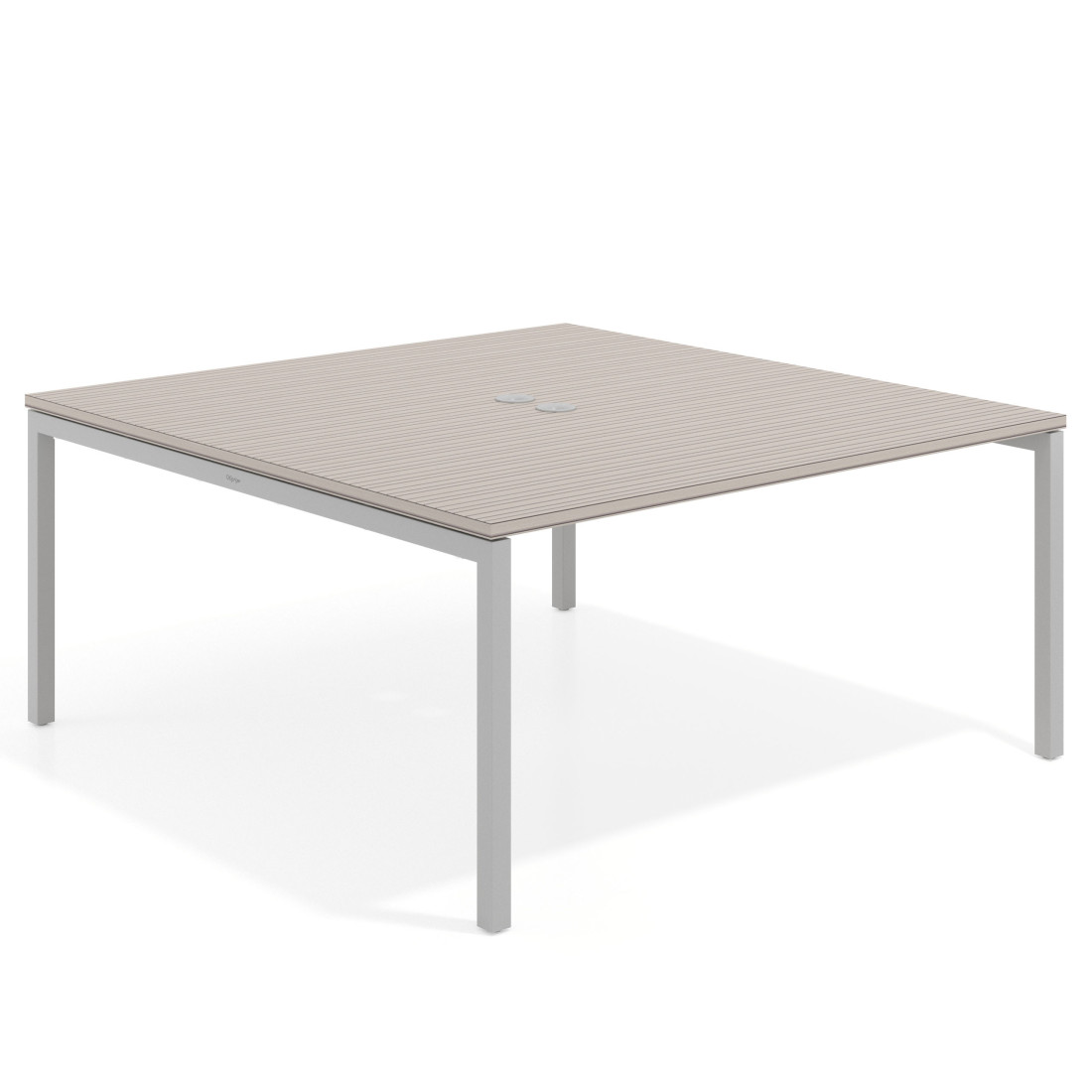 mesa co working 120x166 rayado coco kube mesa coworking fondo 166cm recto 1