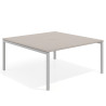 mesa co working 120x166 rayado coco kube mesa coworking fondo 166cm recto 1