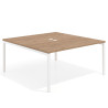 mesa co working 120x166 naturale kube mesa coworking fondo 166cm recto 1