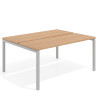 mesa multipuesto 100x126 siroco kube mesa bench fondo 126cm recto 1