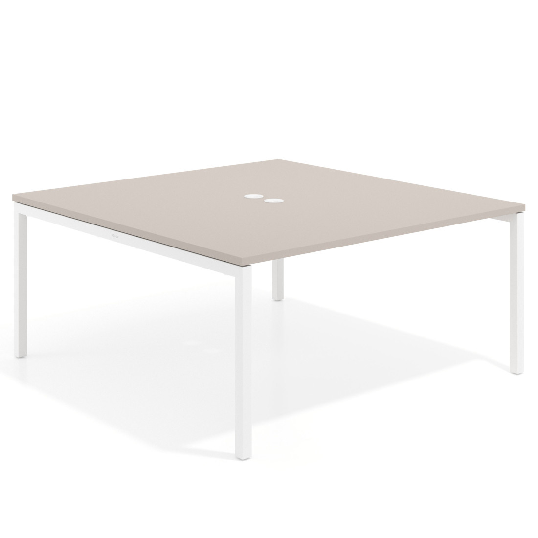 mesa co working 120x166 gris coco kube mesa coworking fondo 166cm recto 1