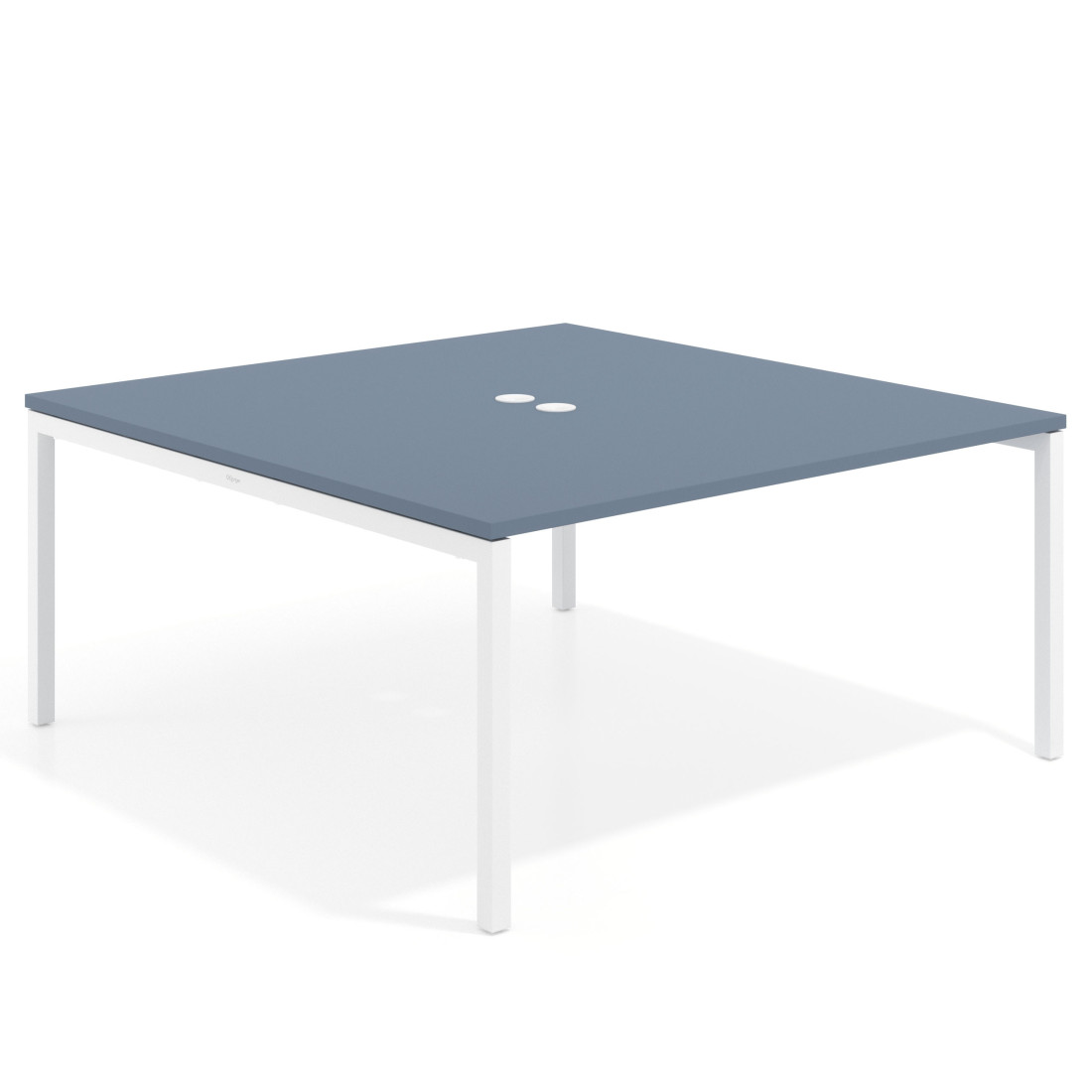 mesa co working 120x166 azul talco kube mesa coworking fondo 166cm recto 1