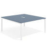 mesa co working 120x166 azul talco kube mesa coworking fondo 166cm recto 1