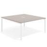 mesa co working 120x166 rayado coco kube mesa coworking fondo 166cm recto 1