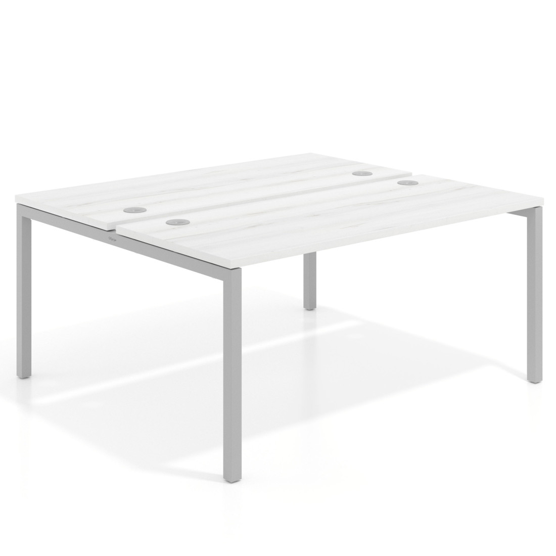 mesa multipuesto 100x142 albo kube mesa bench fondo 142cm recto 1