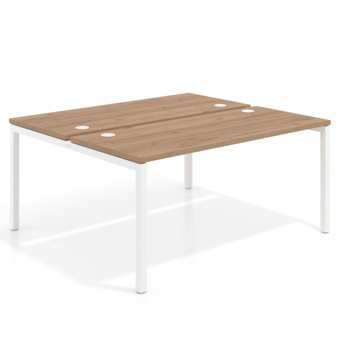 mesa multipuesto 100x142 naturale kube mesa bench fondo 142cm recto 1