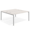 mesa multipuesto 100x166 california kube mesa bench fondo 166cm recto 1