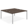 mesa multipuesto 100x166 mistral kube mesa bench fondo 166cm recto 1