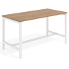 mesa de colectividad 160x80 naturale kube mesa expositor recto 1