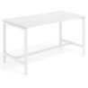 mesa de colectividad 100x80 albo kube mesa expositor recto 1