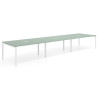 mesa multipuesto 360x126 iris kube mesa coworking triple fondo 126cm recto 1