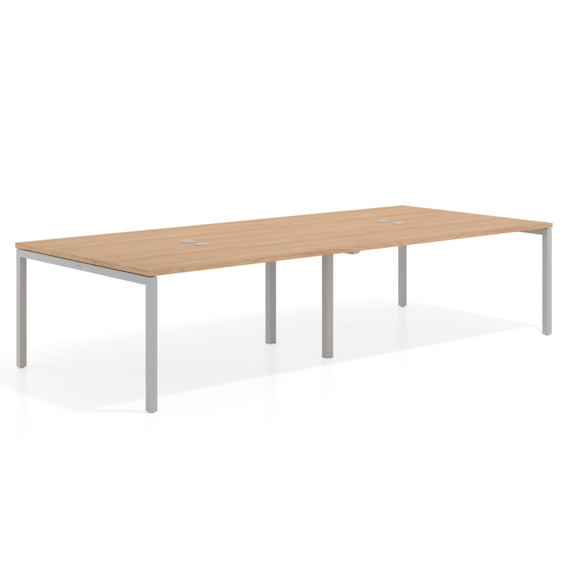 mesa co working 240x142 siroco kube mesa coworking doble fondo 142cm recto 1