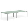 mesa co working 240x142 iris kube mesa coworking doble fondo 142cm recto 1