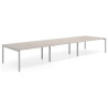 mesa co working 360x142 gris coco kube mesa coworking triple fondo 142cm recto 1