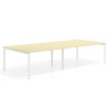 mesa co working 240x142 salvia kube mesa coworking doble fondo 142cm recto 1