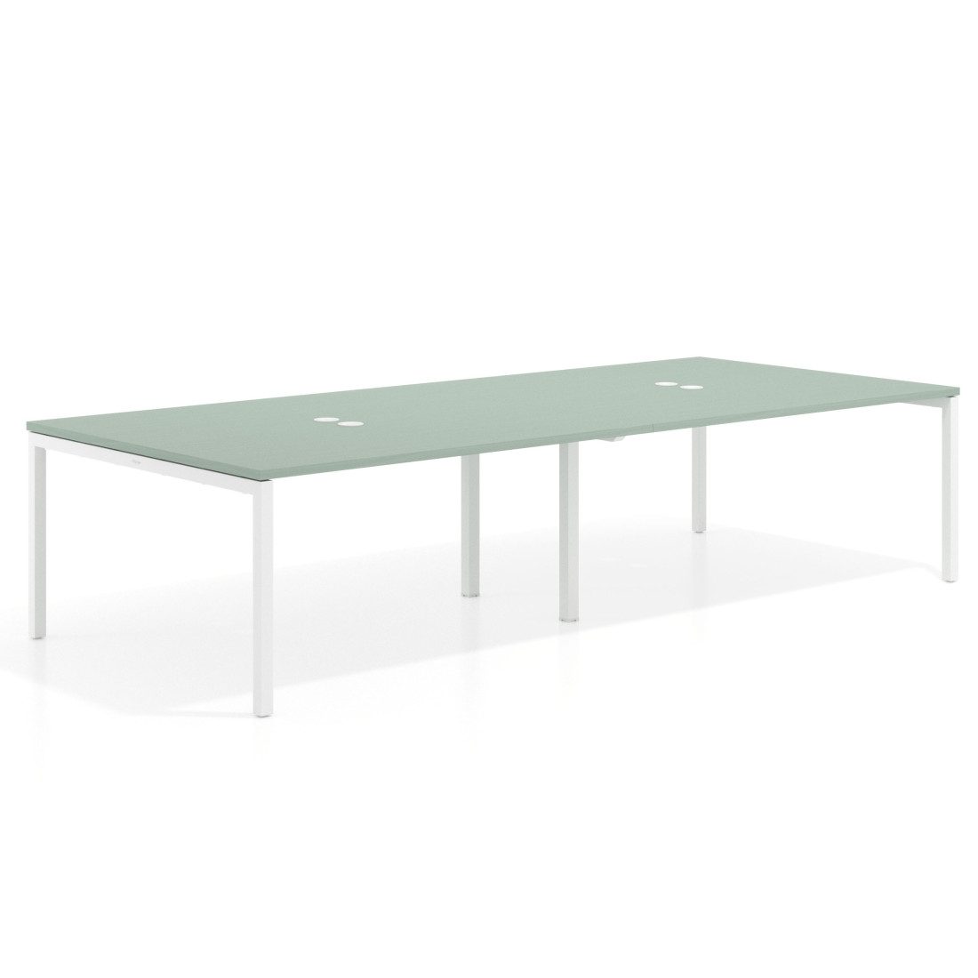 mesa co working 240x142 iris kube mesa coworking doble fondo 142cm recto 1