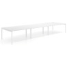 mesa multipuesto 360x142 blanco mate kube mesa coworking triple fondo 142cm recto 1