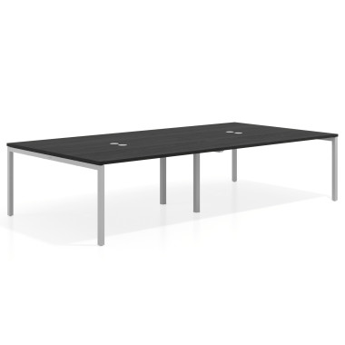 Mesa coworking doble fondo 166cm
