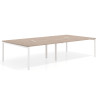 mesa multipuesto 320x166 sahara kube mesa coworking doble fondo 166cm recto 1