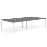 mesa multipuesto 320x166 gris tormenta kube mesa coworking doble fondo 166cm recto 1