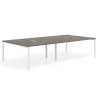 mesa multipuesto 240x166 etna kube mesa coworking doble fondo 166cm recto 1