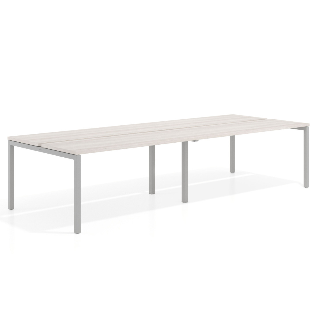 mesa multipuesto 200x126 california kube mesa bench doble fondo 126cm recto 1