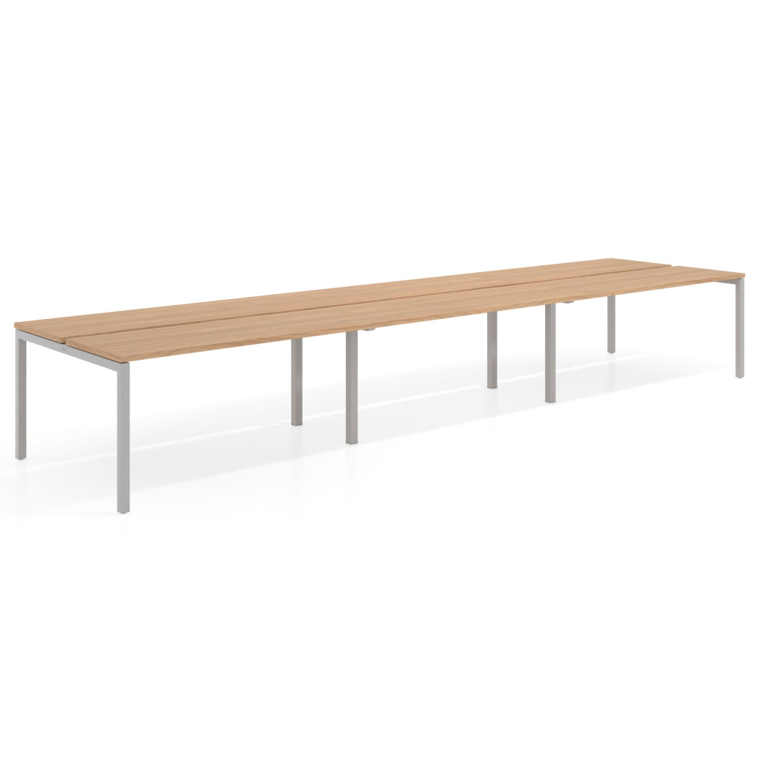 mesa multipuesto 300x126 siroco kube mesa bench triple fondo 126cm recto 1