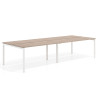 mesa multipuesto 200x126 sahara kube mesa bench doble fondo 126cm recto 1