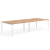 mesa multipuesto 200x126 siroco kube mesa bench doble fondo 126cm recto 1