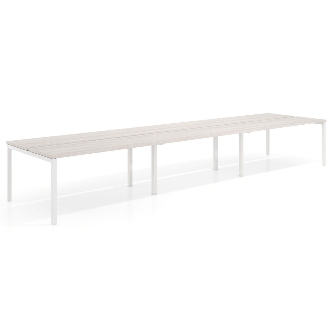 mesa multipuesto 300x126 california kube mesa bench triple fondo 126cm recto 1