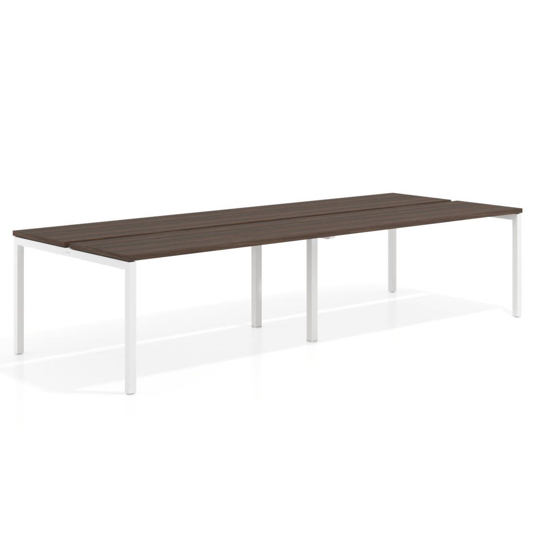 mesa multipuesto 200x126 mistral kube mesa bench doble fondo 126cm recto 1