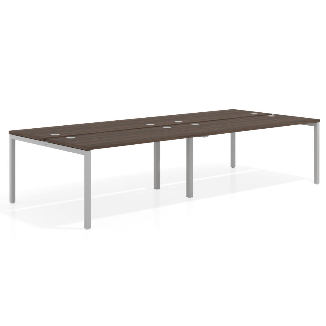 mesa multipuesto 240x142 mistral kube mesa bench doble fondo 142cm recto 1
