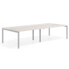 mesa multipuesto 200x142 california kube mesa bench doble fondo 142cm recto 1