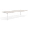 mesa multipuesto 200x142 california kube mesa bench doble fondo 142cm recto 1