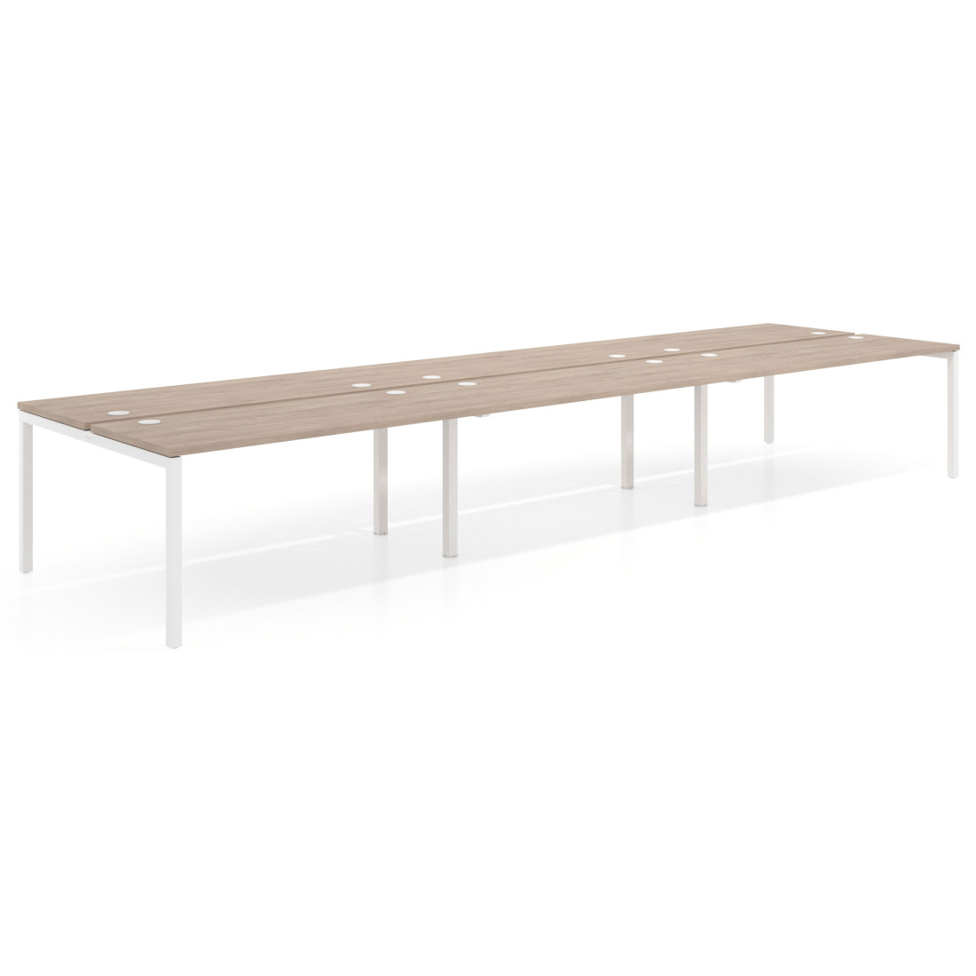 mesa multipuesto 300x142 sahara kube mesa bench triple fondo 142cm recto 1