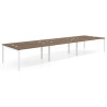 mesa multipuesto 300x142 noce sabi kube mesa bench triple fondo 142cm recto 1