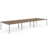 mesa multipuesto 300x166 noce sabi kube mesa bench triple fondo 166cm recto 1