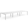 mesa multipuesto 420x166 albo kube mesa bench triple fondo 166cm recto 1