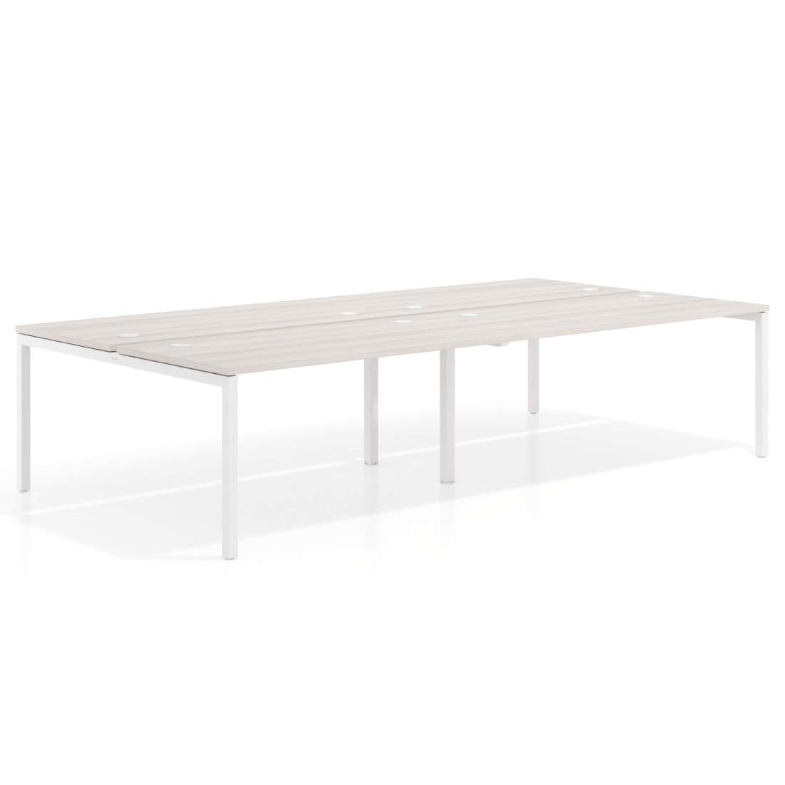 mesa multipuesto 240x166 california kube mesa bench doble fondo 166cm recto 1