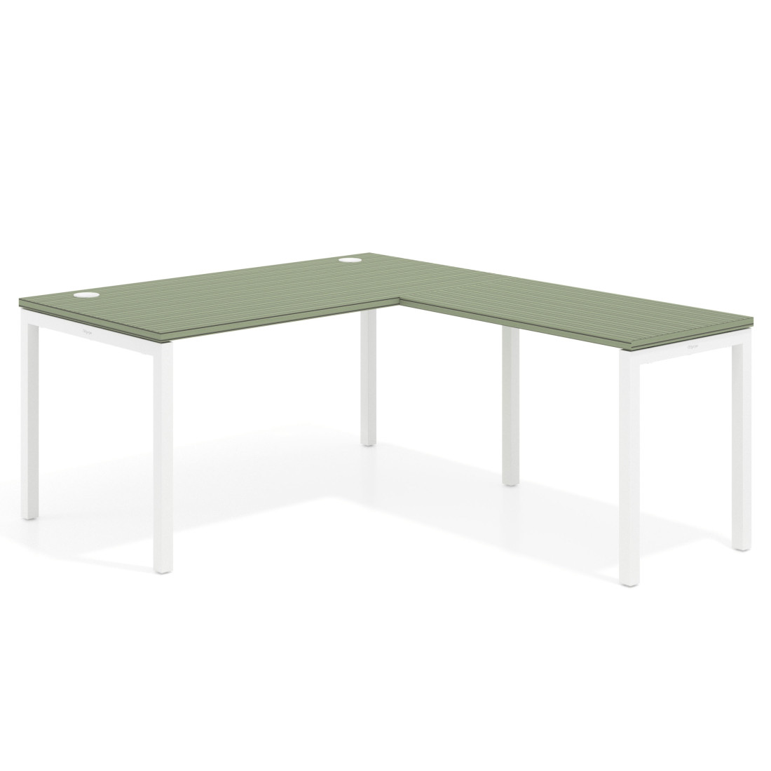 mesa en l 140x180 rayado sauce kube mesa fondo 80cm con ala recto 1