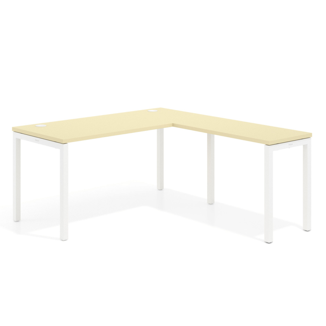 mesa en l 140x168 salvia kube mesa fondo 68cm con ala corta recto 1